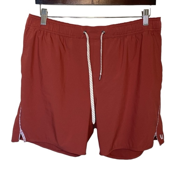 Vuori Other - Vuori The Rise The Shine Red Men's Shorts XL